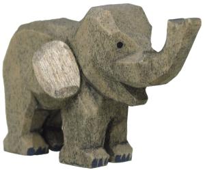 Kunstgewerbliche Schnitzterein Emil Helbig Elefant klein  (Kunstgewerbliche Schnitzterein Emil Helbig 09-50 k) Elefant, klein